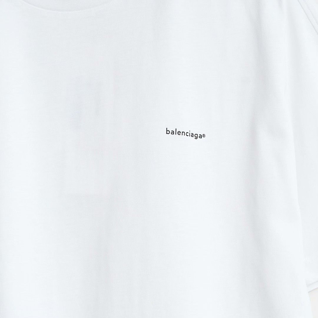 Balenciaga Balenciaga Women's Logo Crewneck T-Shirt Size XS / US 0-2 / IT 36-38 - 4 Thumbnail