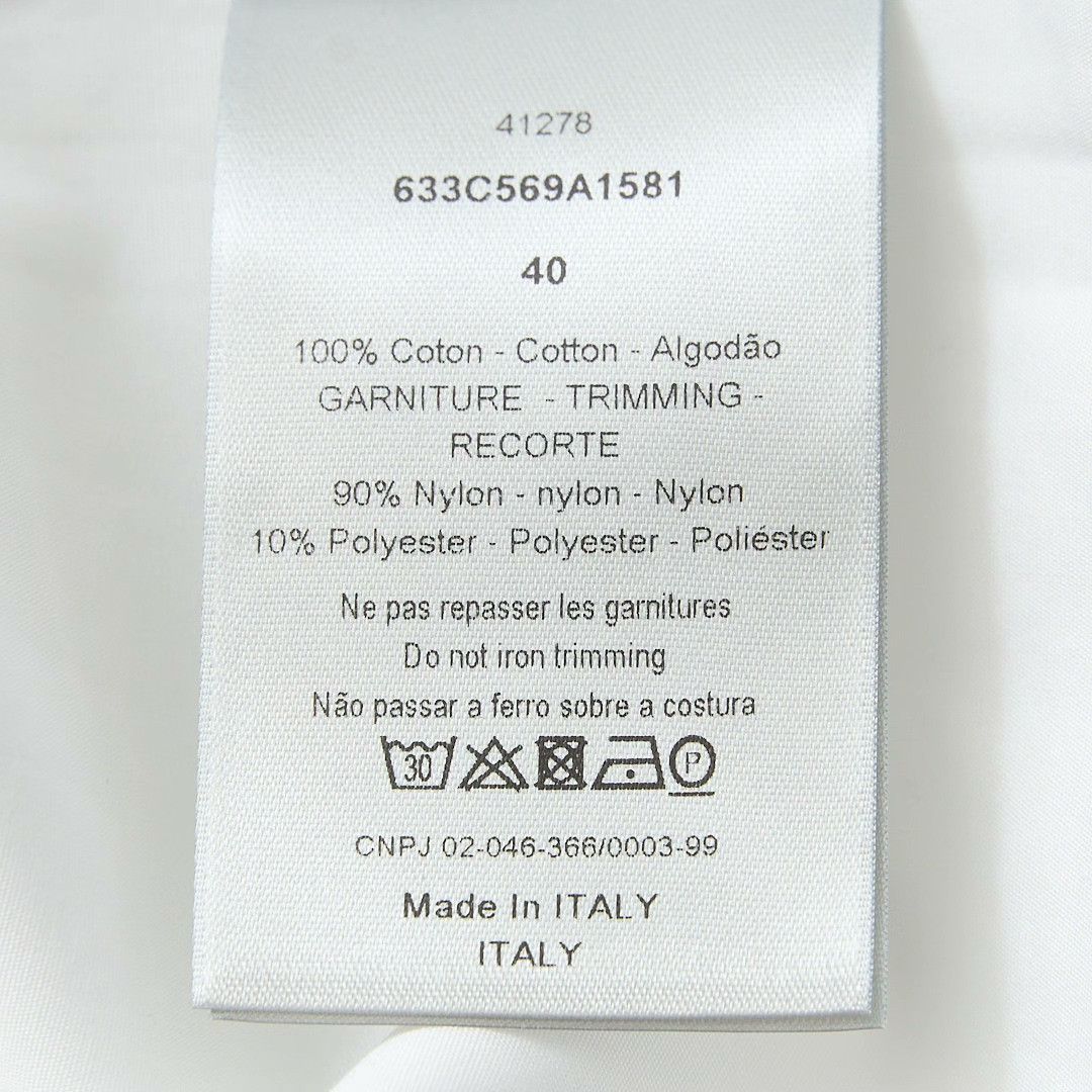 Dior Dior Men's Ribbon Decorated Shirt Size US XXS / EU 40 - 8 Thumbnail