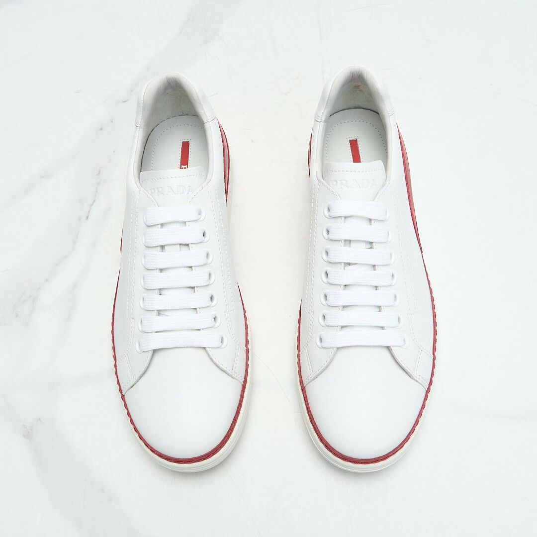 Prada Prada Men's Simple Casual Sneakers Size US 9 / EU 42 - 4 Thumbnail