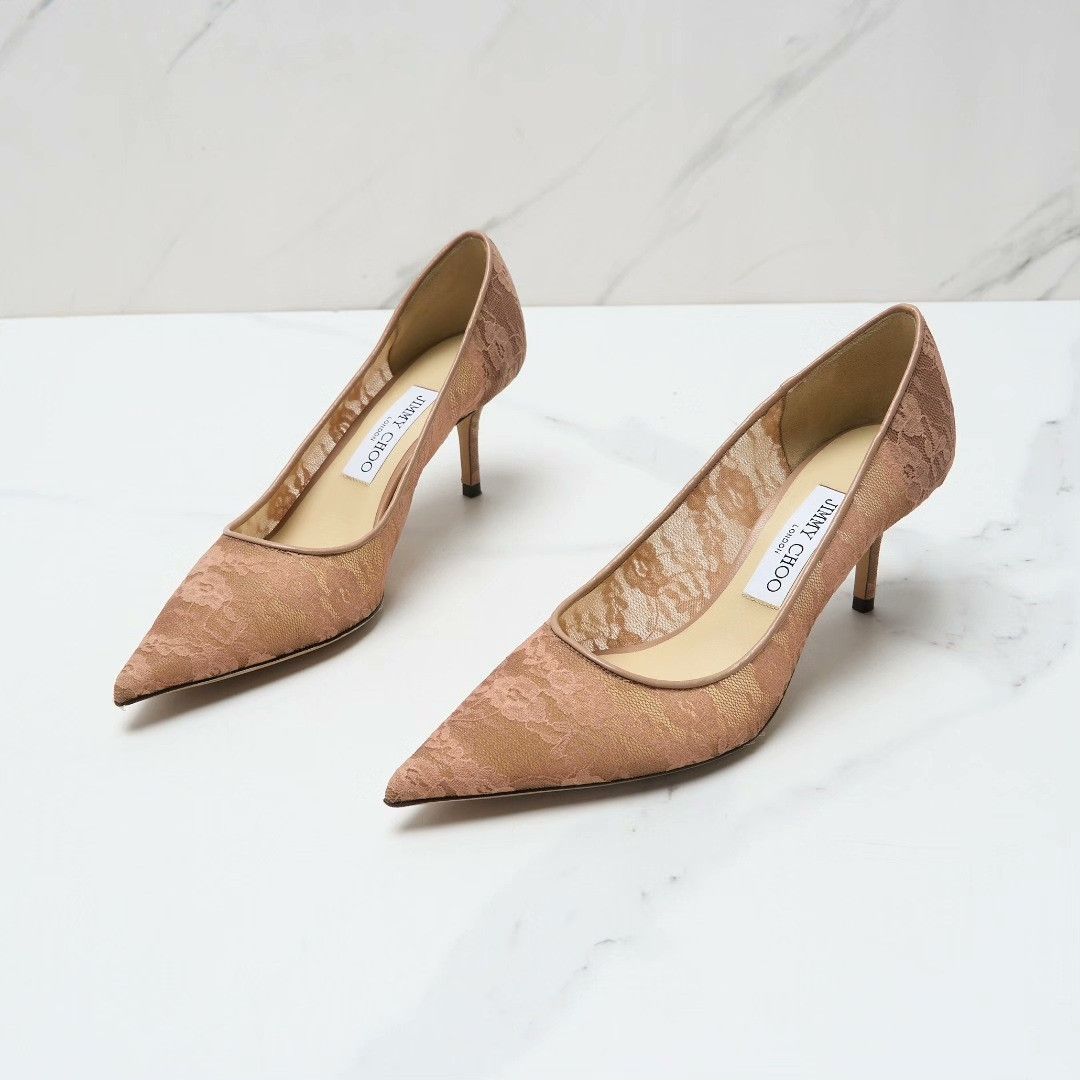 Jimmy Choo Jimmy Choo Women's LOVE 65 Heels Size US 7.5 / IT 37.5 - 4 Thumbnail