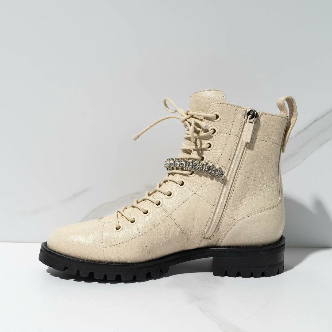 Jimmy Choo Jimmy Choo Cruz Flat Women's Boots Size US 5 / IT 35 - 6 Thumbnail