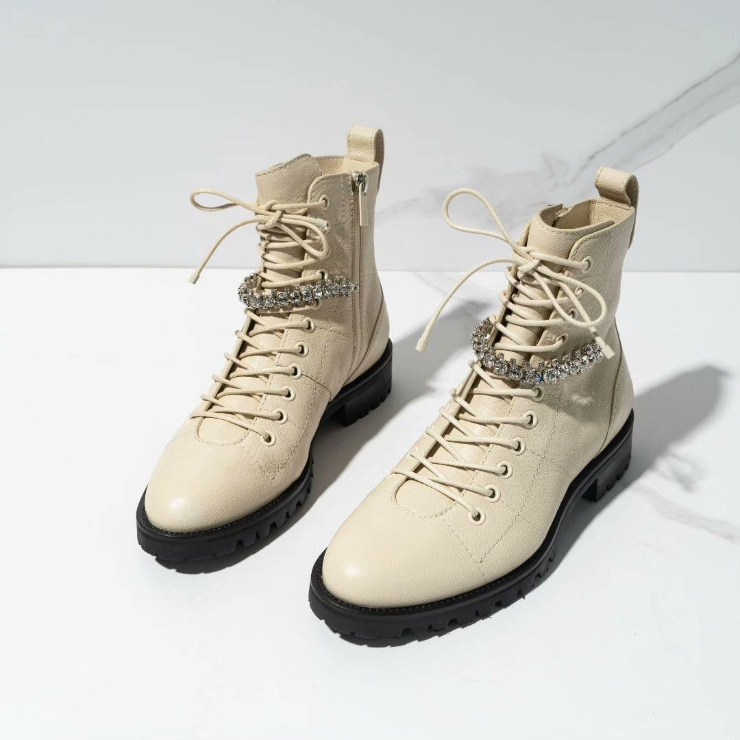 Jimmy Choo Jimmy Choo Cruz Flat Women's Boots Size US 5 / IT 35 - 2 Thumbnail