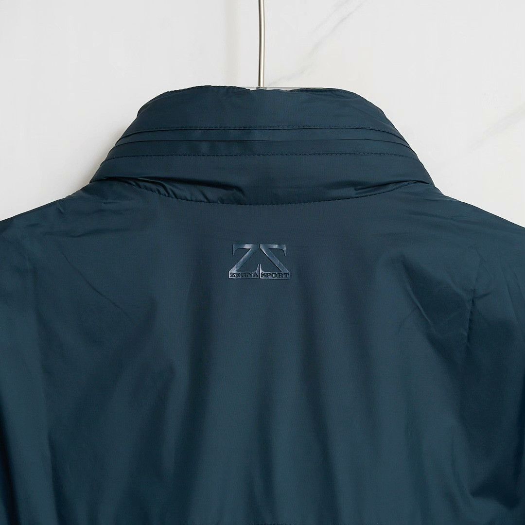 Ermenegildo Zegna ZEGNA Men's Color Block Windproof Jacket Size US XS / EU 42 / 0 - 6 Thumbnail