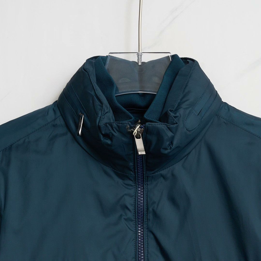Ermenegildo Zegna ZEGNA Men's Color Block Windproof Jacket Size US XS / EU 42 / 0 - 2 Thumbnail