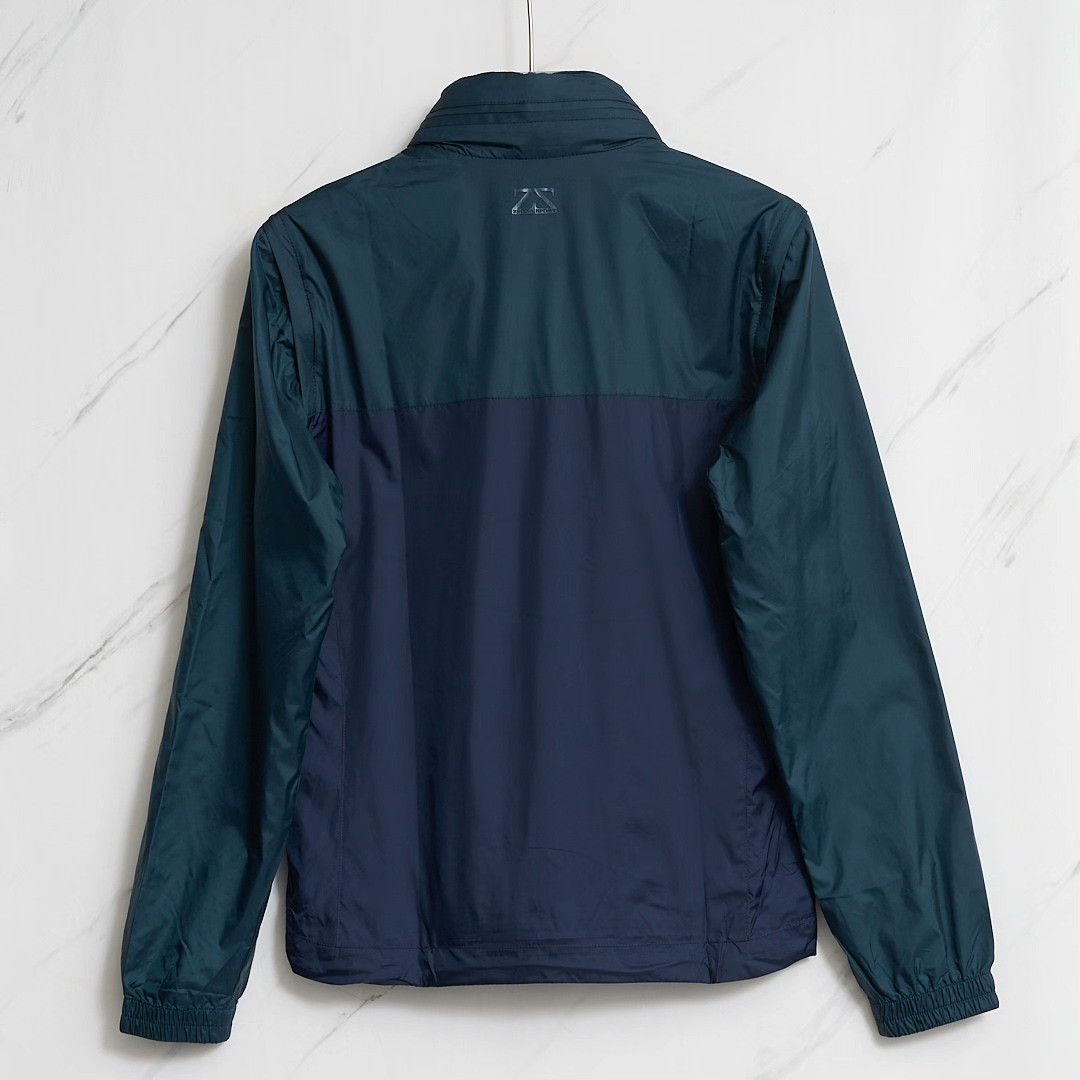 Ermenegildo Zegna ZEGNA Men's Color Block Windproof Jacket Size US XS / EU 42 / 0 - 5 Thumbnail