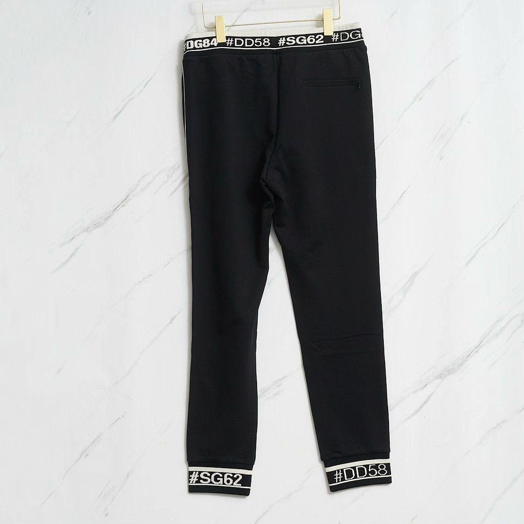 Dolce & Gabbana Dolce&Gabbana Men's Letter Jacquard Casual Pants Size US 32 / EU 48 - 4 Thumbnail