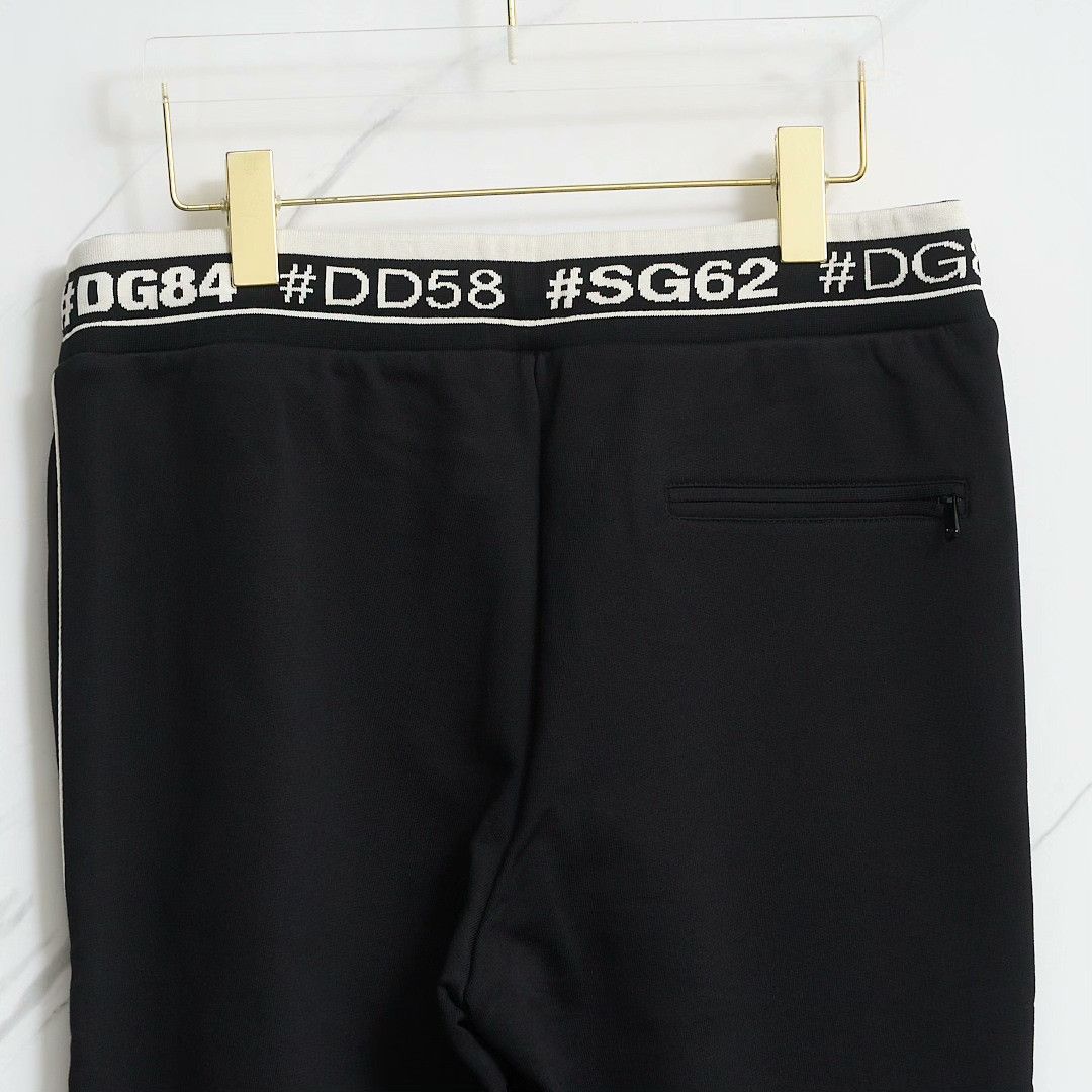 Dolce & Gabbana Dolce&Gabbana Men's Letter Jacquard Casual Pants Size US 32 / EU 48 - 5 Thumbnail