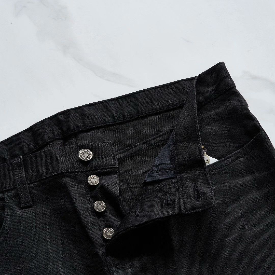 Gucci Gucci Men's Distressed Washed Jeans Size US 32 / EU 48 - 7 Thumbnail
