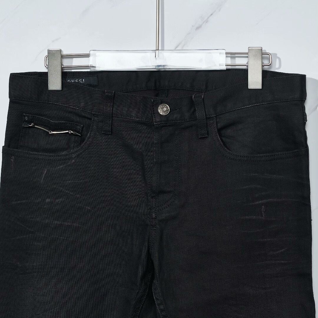 Gucci Gucci Men's Distressed Washed Jeans Size US 32 / EU 48 - 2 Thumbnail