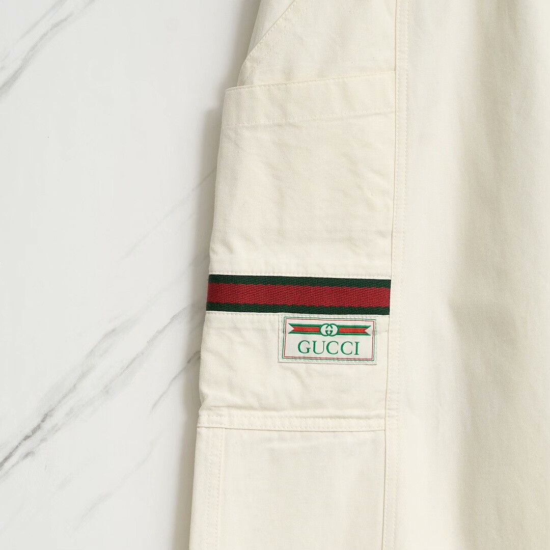 Gucci Gucci Women's Classic Stripe A-Line Skirt Size 36" / US 14 / IT 50 - 3 Thumbnail