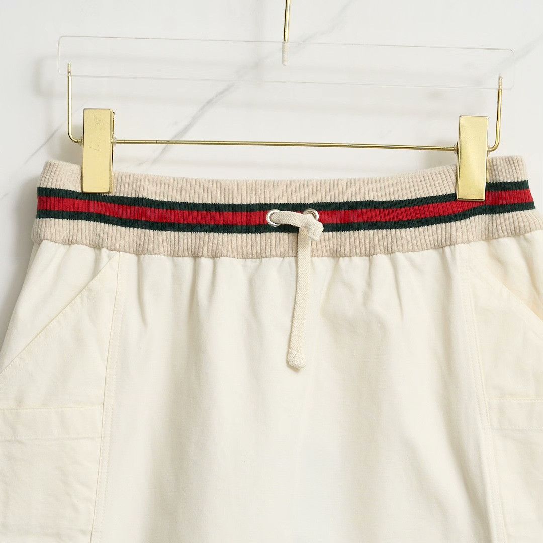 Gucci Gucci Women's Classic Stripe A-Line Skirt Size 36" / US 14 / IT 50 - 2 Thumbnail