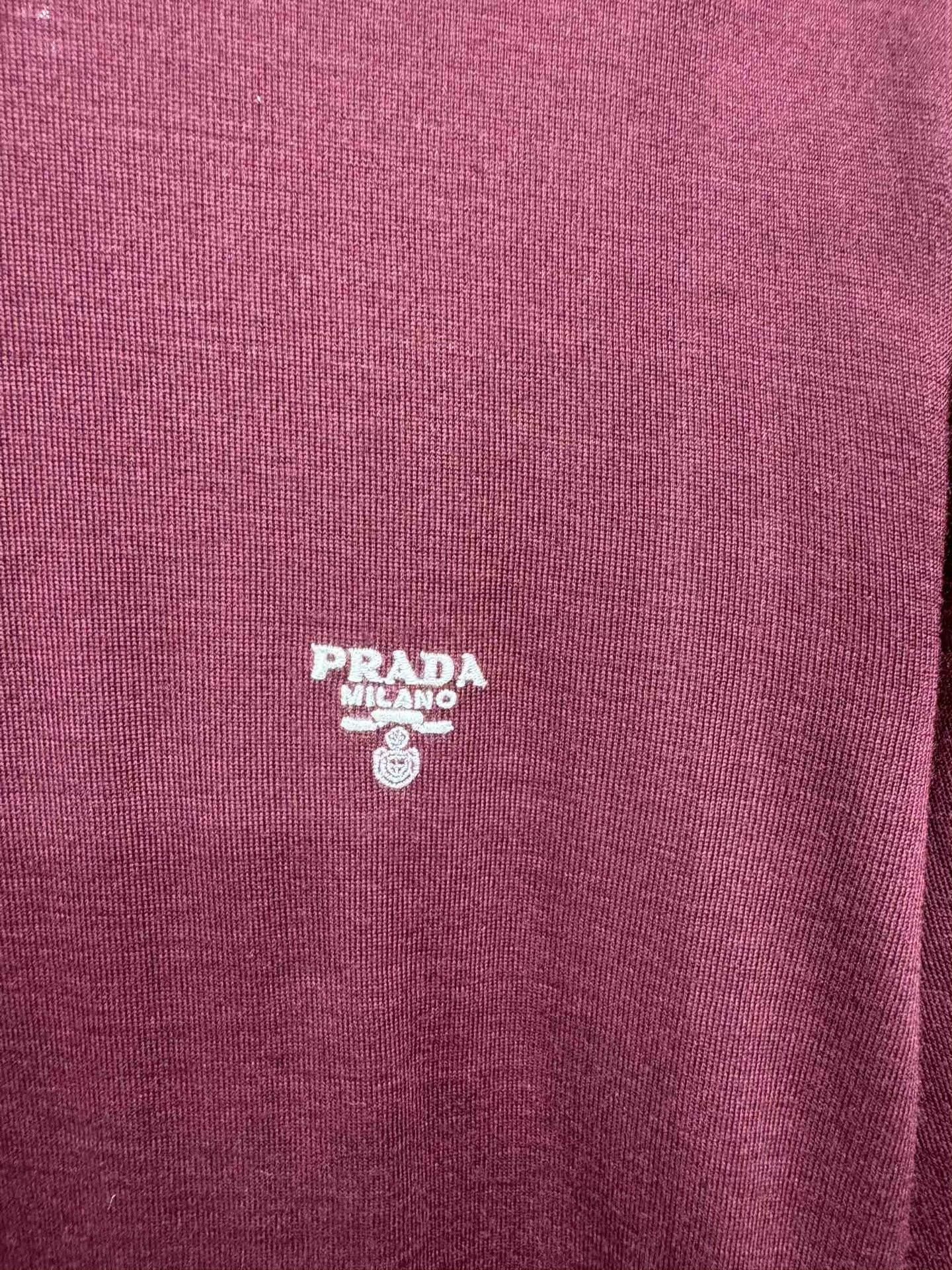 Prada Prada 2023 AW Half-High Collar Wool Sweater Size US L / EU 52-54 / 3 - 3 Thumbnail