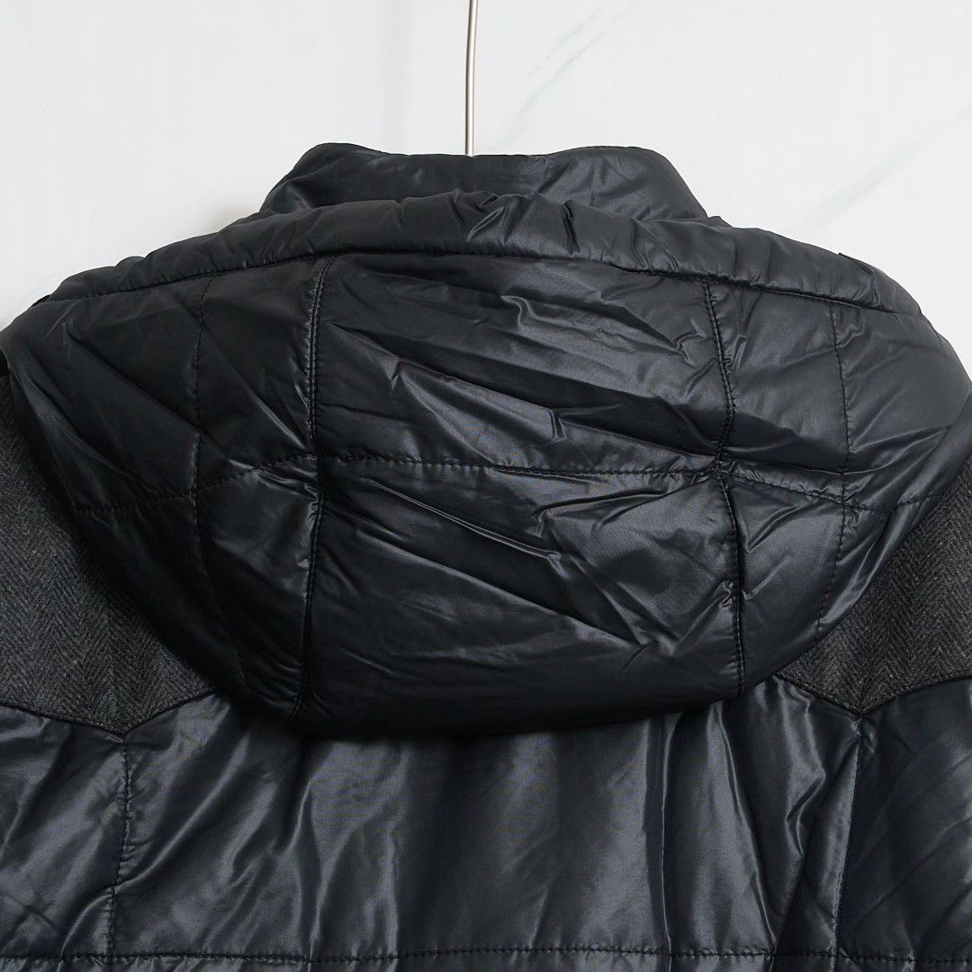 Dolce & Gabbana Dolce&Gabbana Men's Black Hooded Puffer Size US S / EU 44-46 / 1 - 6 Thumbnail