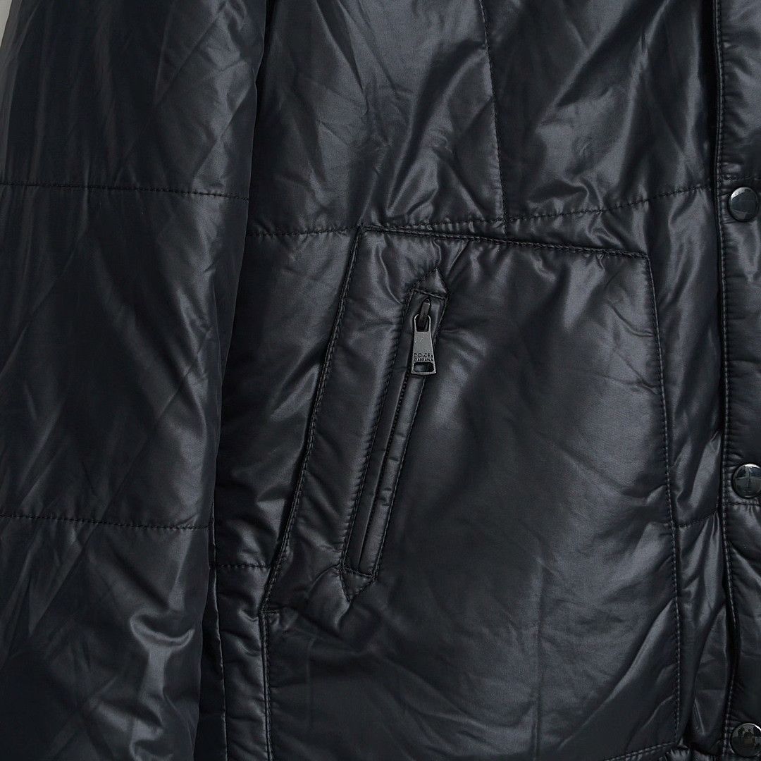 Dolce & Gabbana Dolce&Gabbana Men's Black Hooded Puffer Size US S / EU 44-46 / 1 - 3 Thumbnail