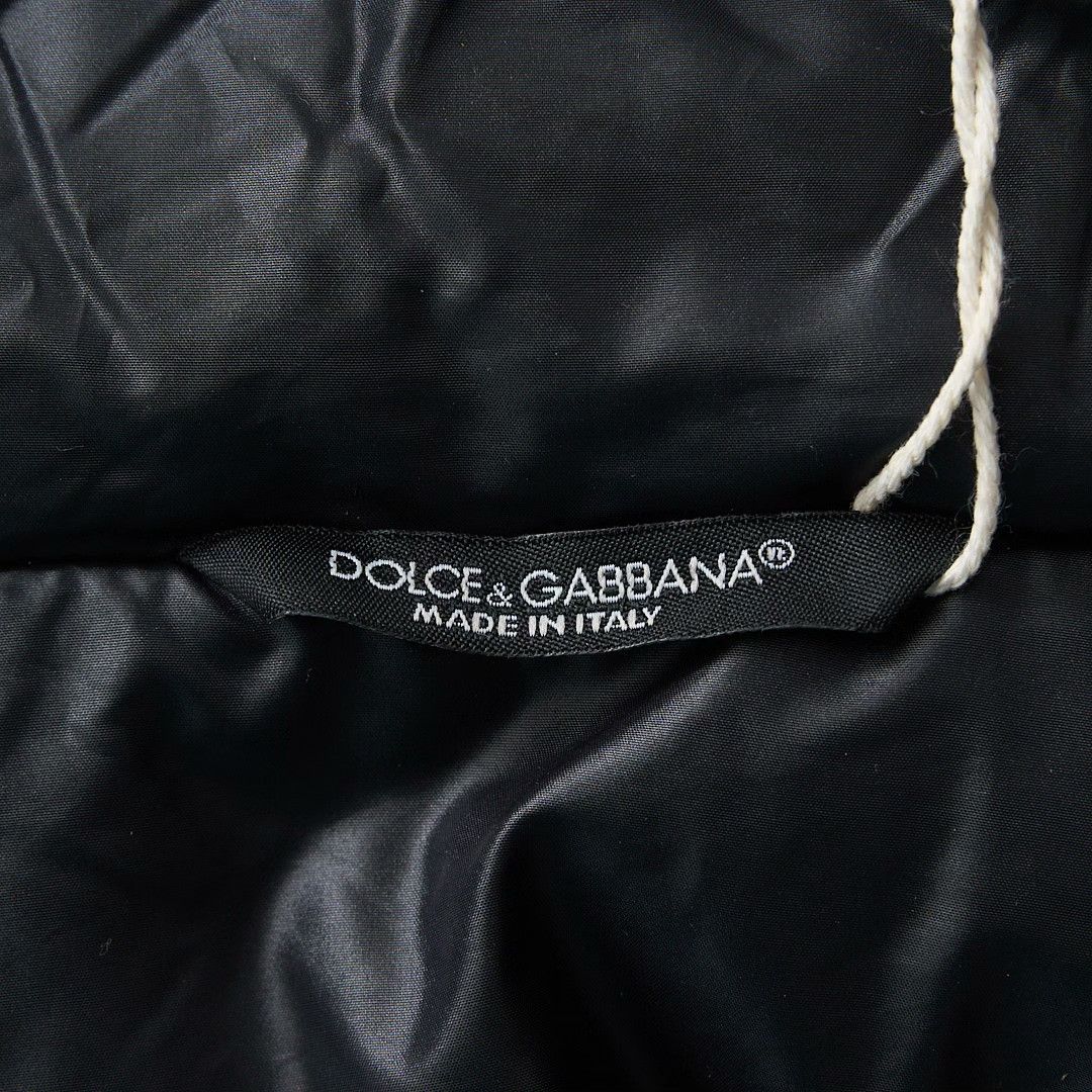Dolce & Gabbana Dolce&Gabbana Men's Black Hooded Puffer Size US S / EU 44-46 / 1 - 7 Thumbnail