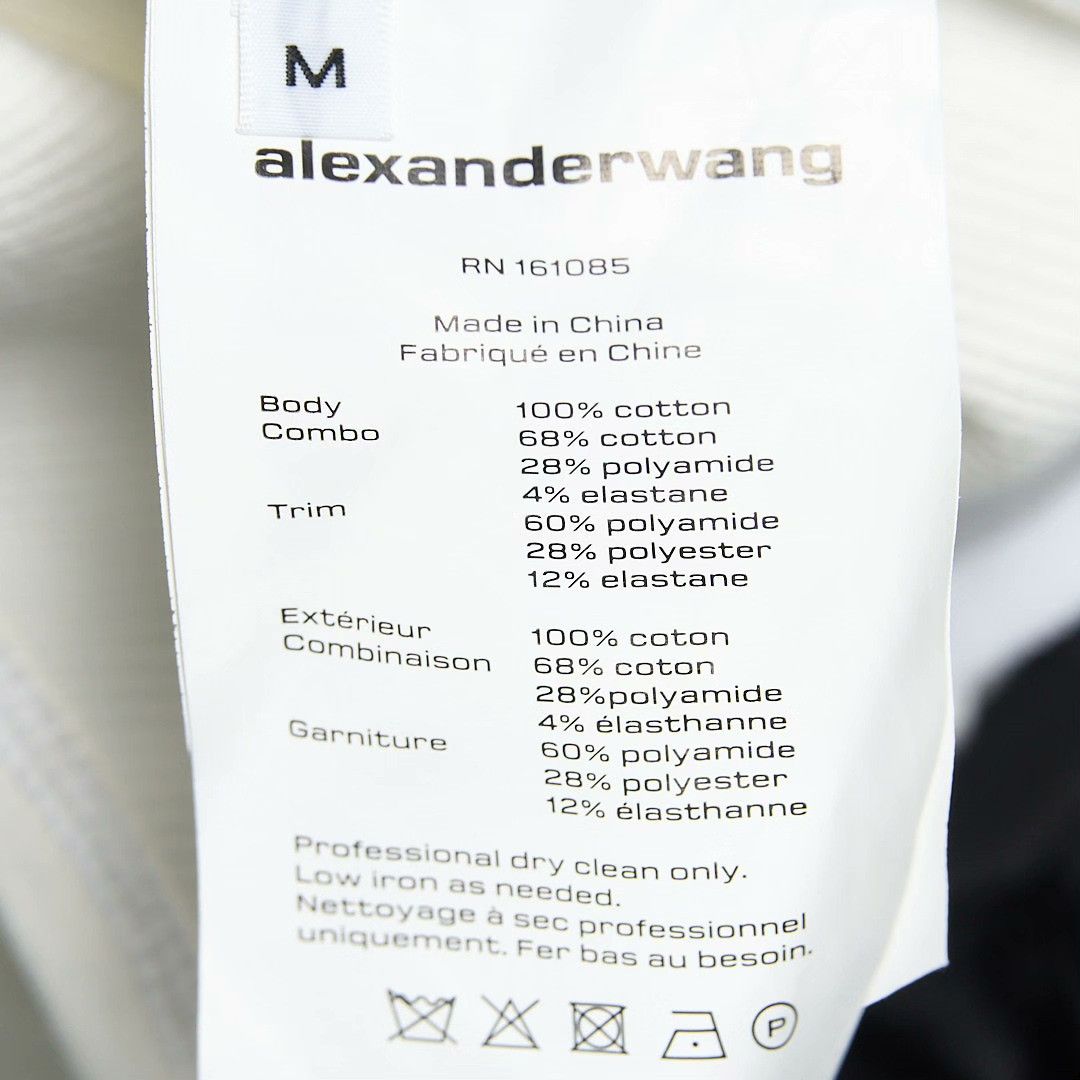 Alexander Wang Alexander Wang Women's Fake Two-Piece Short Top Size M / US 6-8 / IT 42-44 - 5 Thumbnail