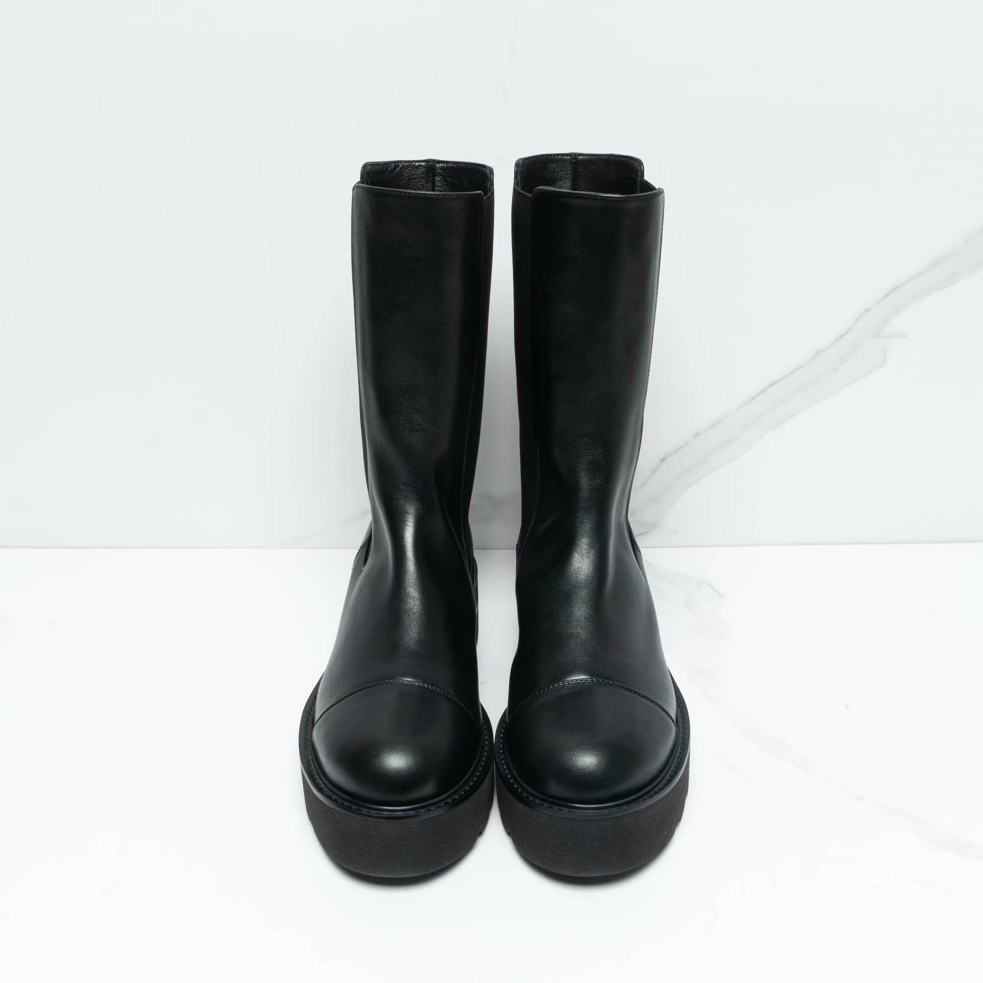 Stuart Weitzman Stuart Weitzman Platform Martin Boots Size US 8 / IT 38 - 3 Thumbnail