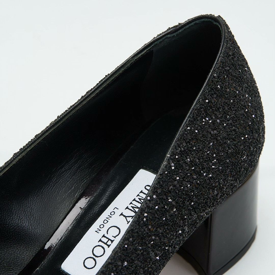 Jimmy Choo Jimmy Choo Elisa 45 Sequin Heels Size US 7 / IT 37 - 6 Thumbnail