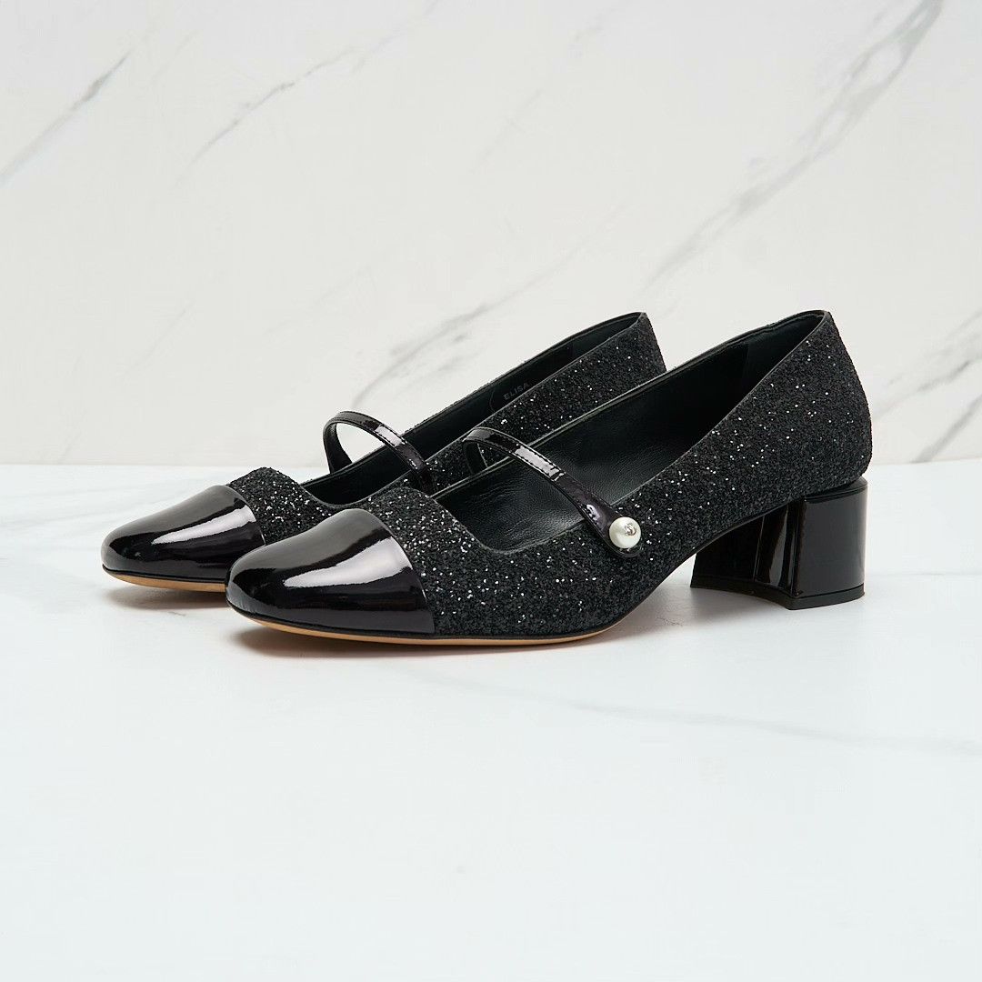 Jimmy Choo Jimmy Choo Elisa 45 Sequin Heels Size US 7 / IT 37 - 2 Thumbnail