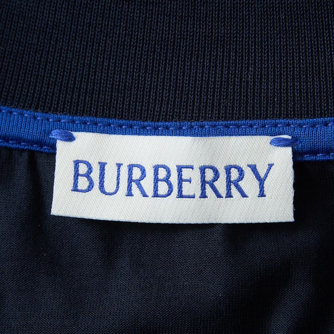 Burberry Burberry Men's Navy Embroidered T-shirt Size US S / EU 44-46 / 1 - 4 Thumbnail