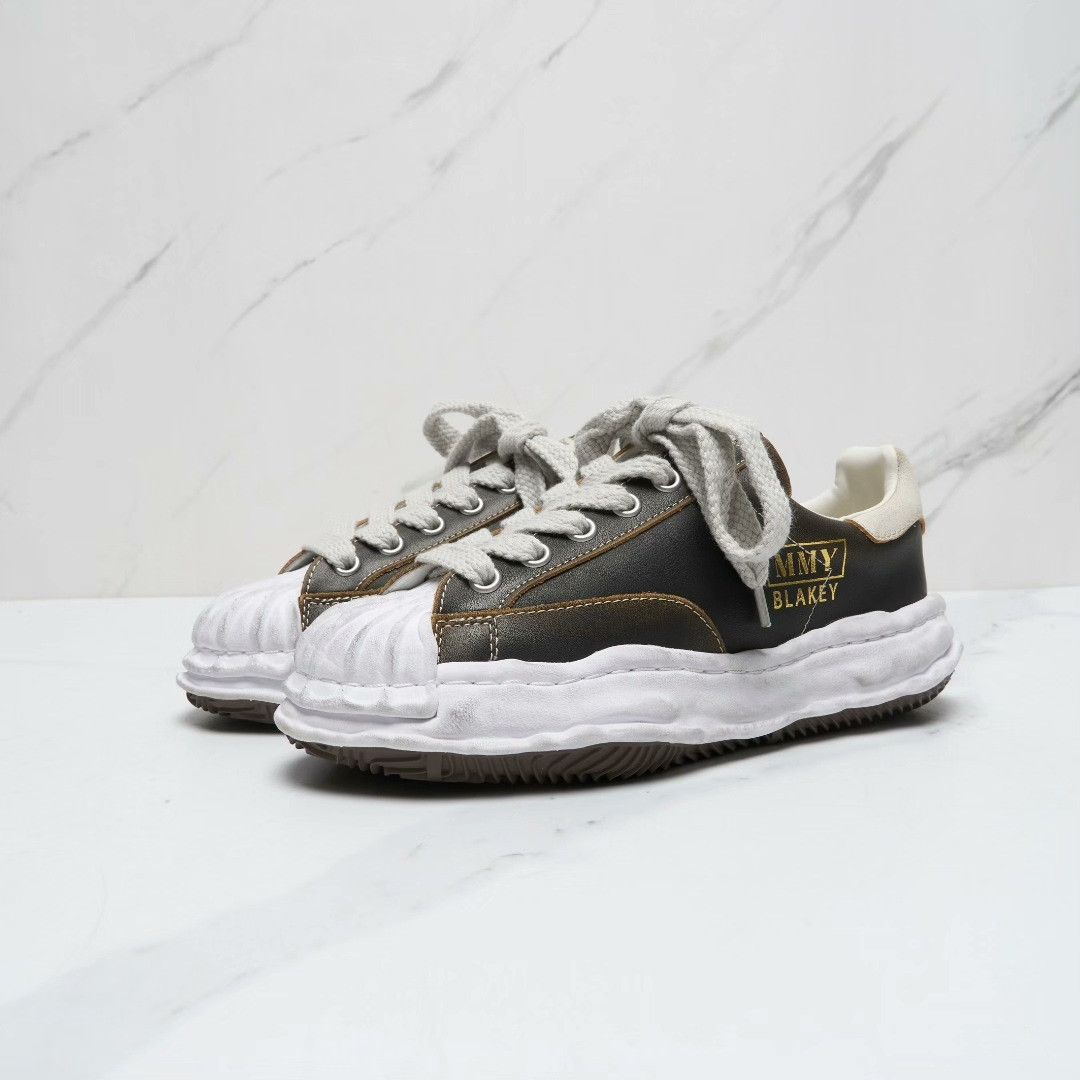 Maison MIHARA YASUHIRO Mihara Yasuhiro Platform Canvas Distressed Shoes Size US 6 / IT 36 - 2 Thumbnail
