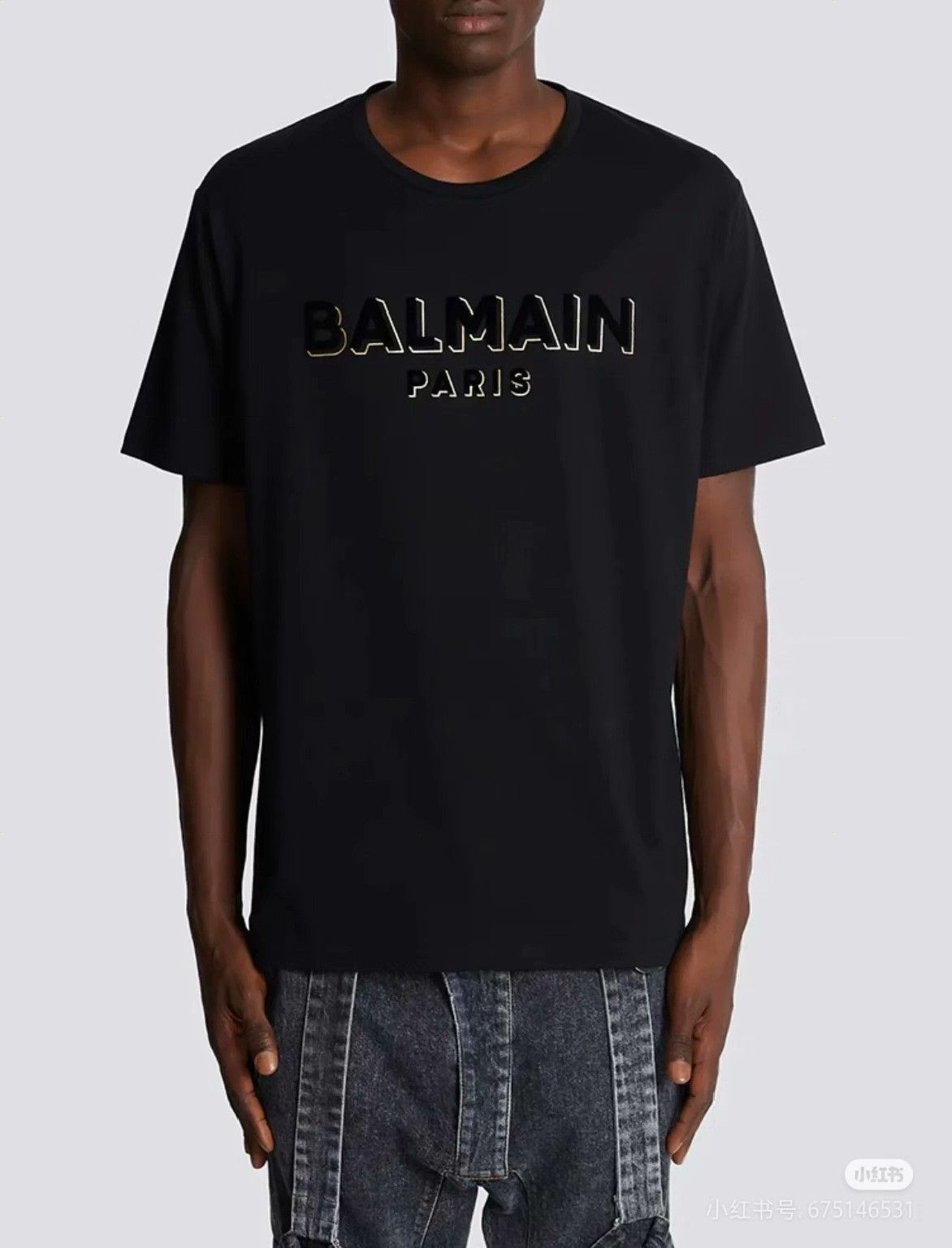 Balmain Balmain Men's Logo Print T-Shirt Size US M / EU 48-50 / 2 - 8 Thumbnail