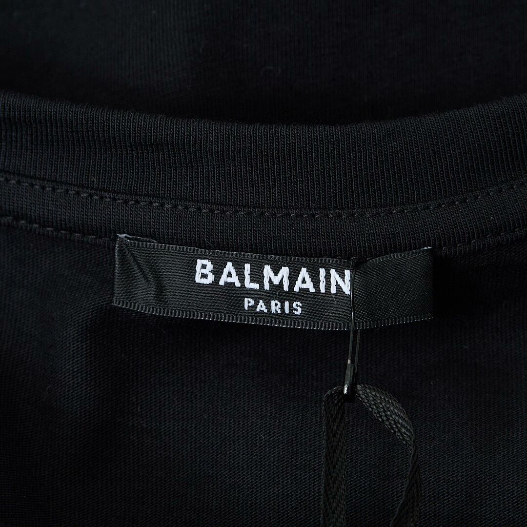 Balmain Balmain Men's Logo Print T-Shirt Size US M / EU 48-50 / 2 - 6 Thumbnail