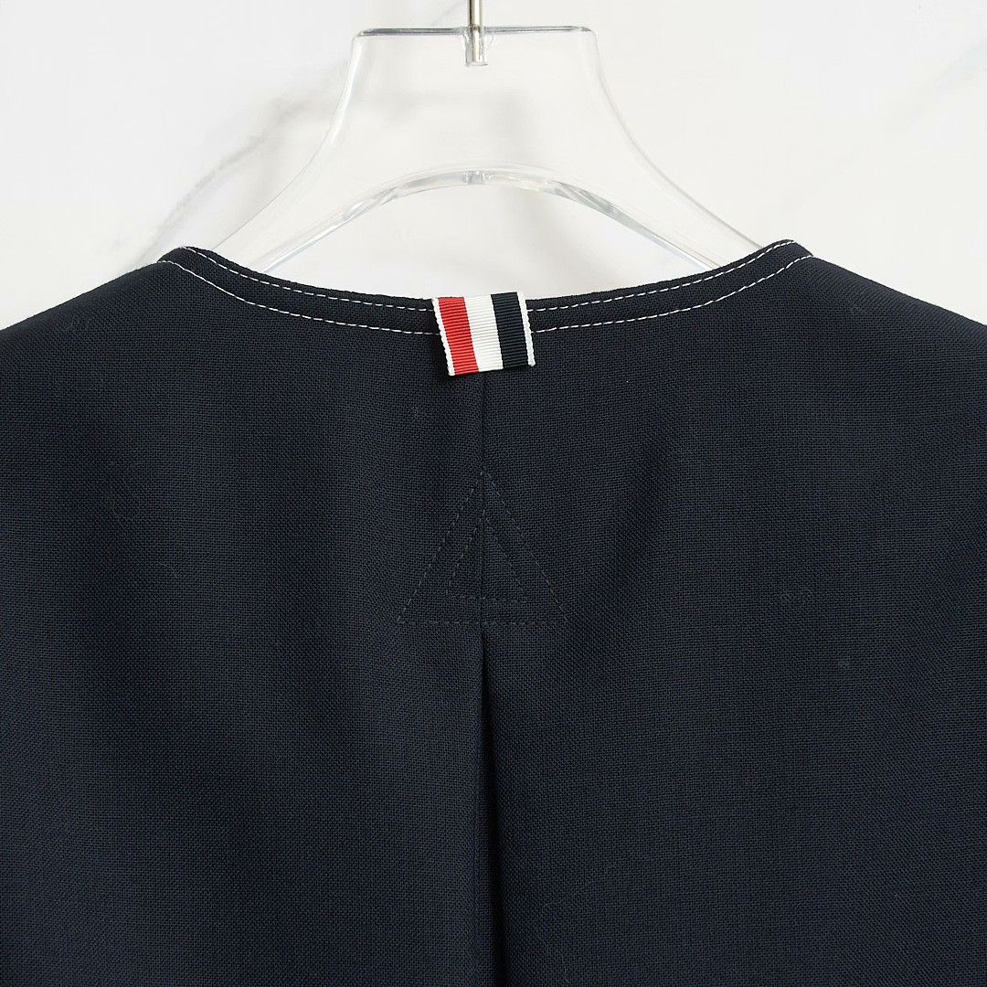Thom Browne Thom Browne Women's Tweed Short Coat Size S / US 4 / IT 40 - 5 Thumbnail