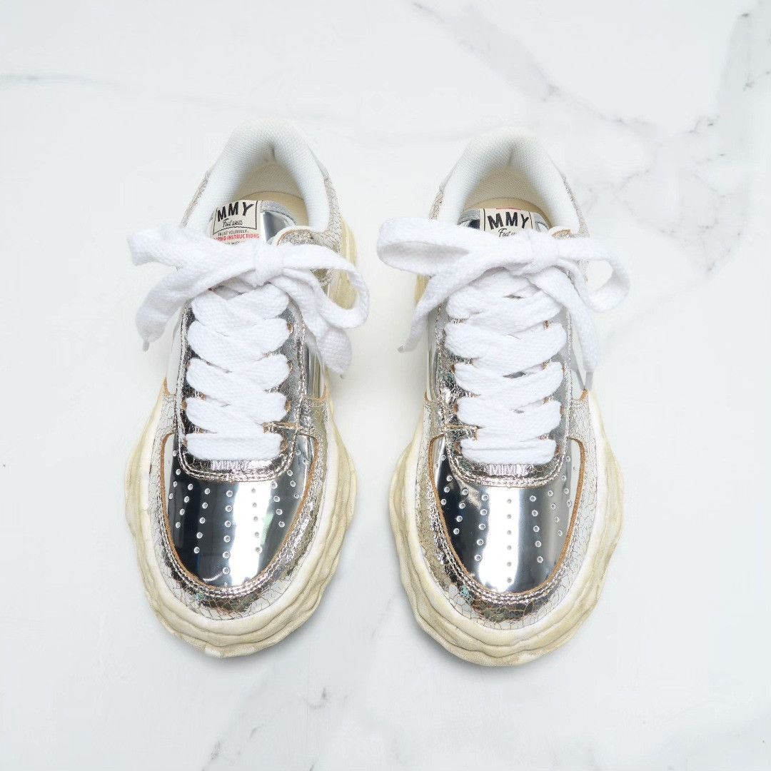 Maison MIHARA YASUHIRO Mihara Yasuhiro Men's Low-Top Dissolved Shoes Size US 8 / EU 41 - 4 Thumbnail