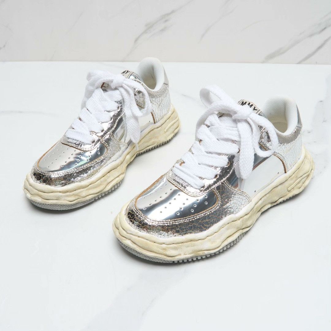 Maison MIHARA YASUHIRO Mihara Yasuhiro Men's Low-Top Dissolved Shoes Size US 8 / EU 41 - 3 Thumbnail