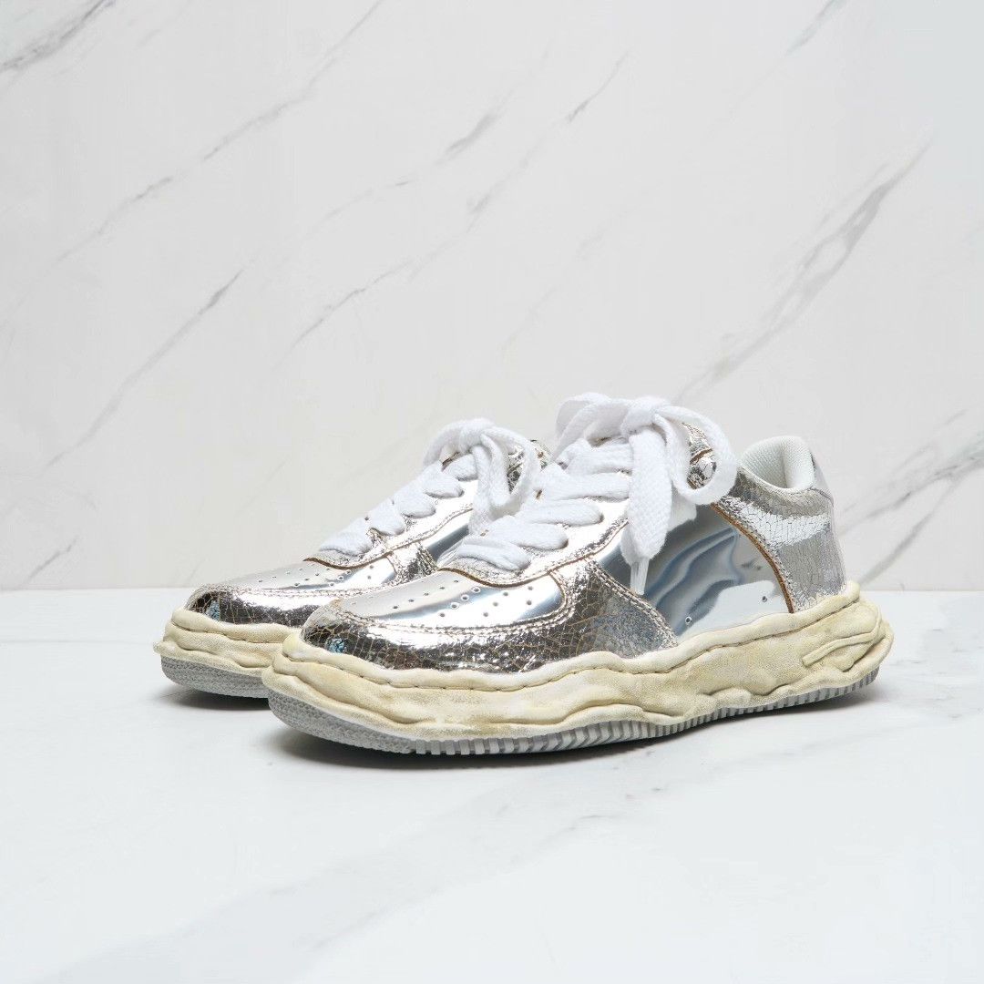 Maison MIHARA YASUHIRO Mihara Yasuhiro Men's Low-Top Dissolved Shoes Size US 8 / EU 41 - 2 Thumbnail