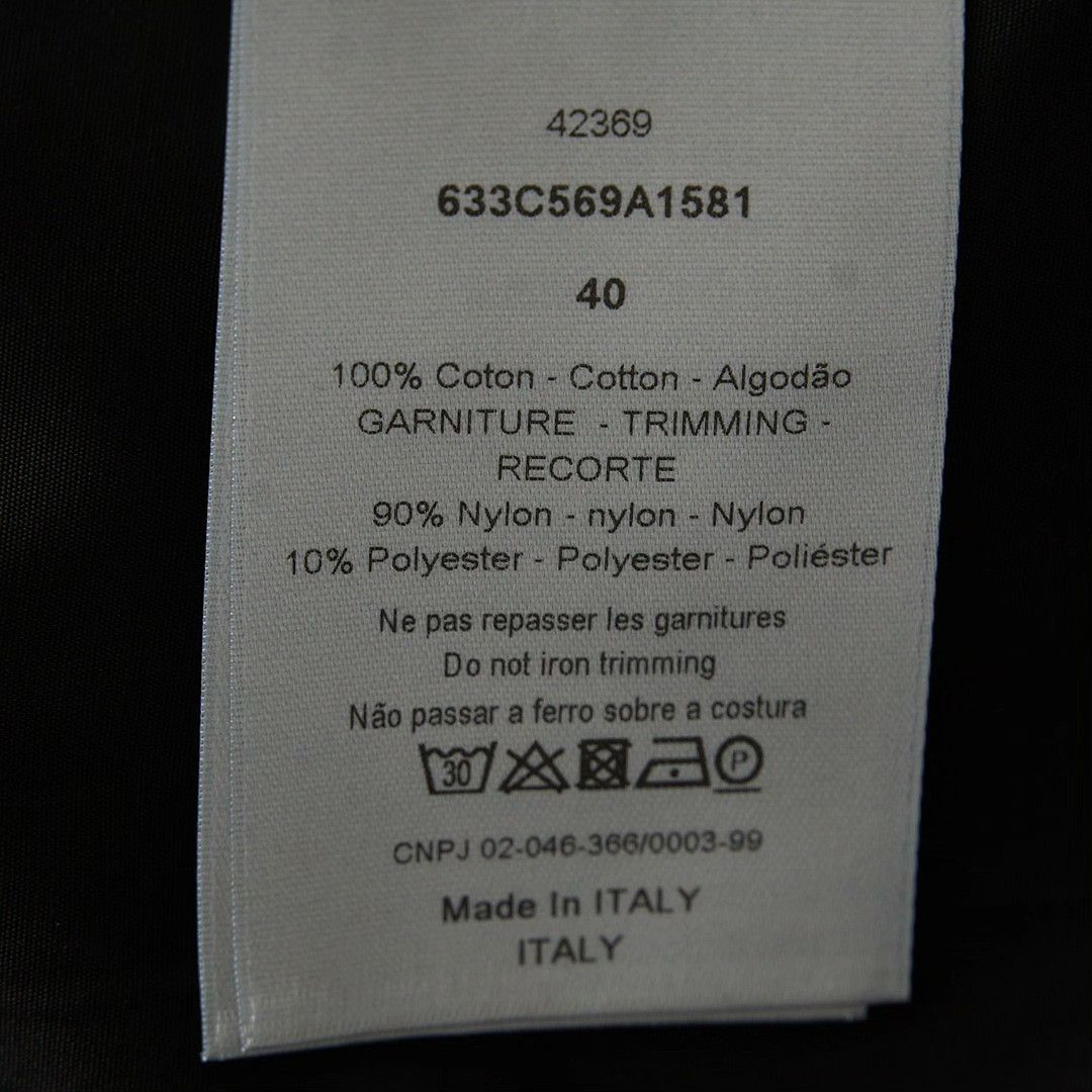 Dior Dior Men's Ribbon Decorated Shirt Size US M / EU 48-50 / 2 - 8 Thumbnail