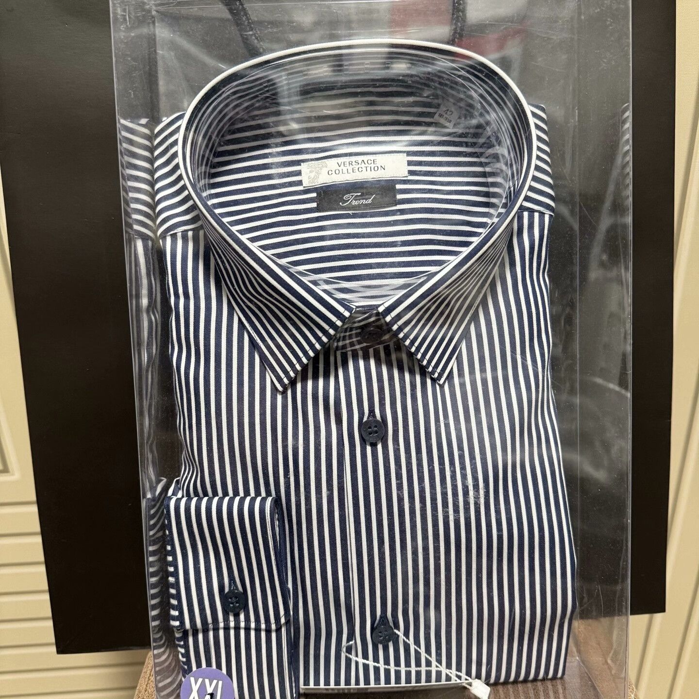 Versace Versace Men's Medusa Logo Shirt Size US XXS / EU 40 - 8 Thumbnail