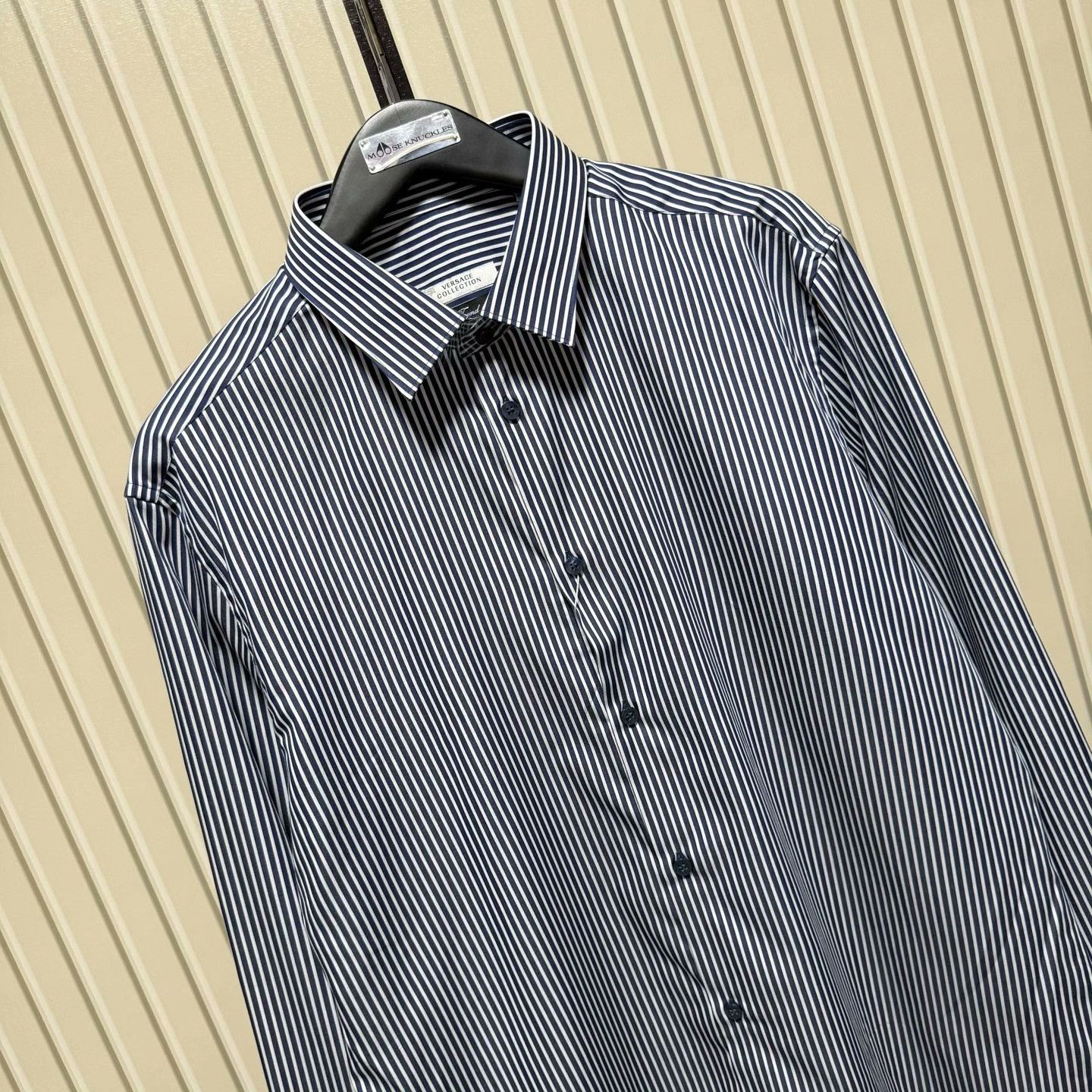 Versace Versace Men's Medusa Logo Shirt Size US XXS / EU 40 - 2 Thumbnail