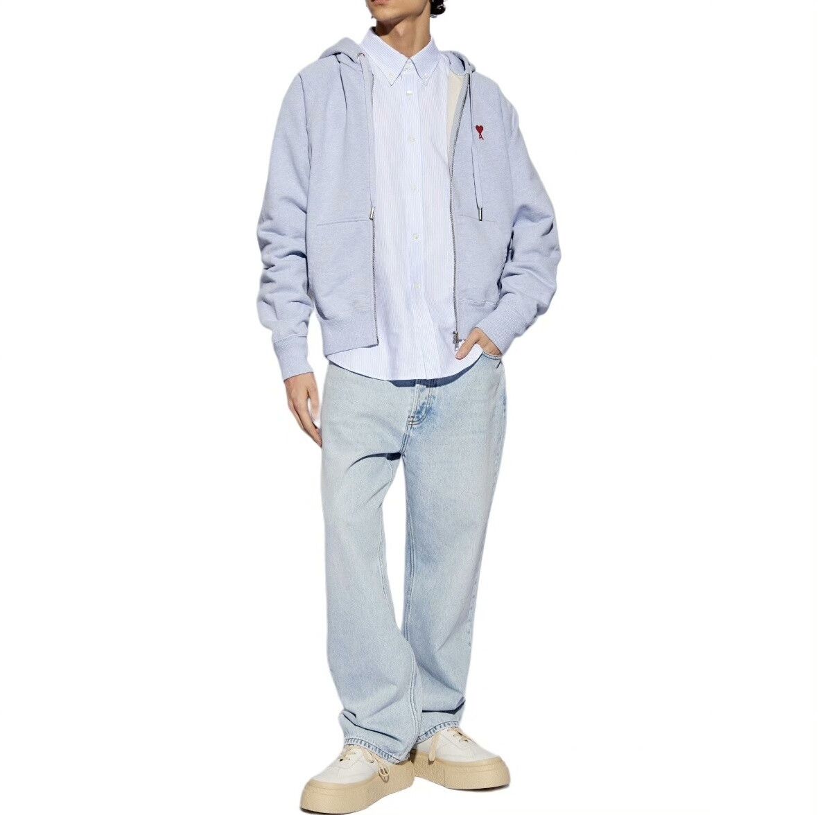 AMI Ami Paris Men's Heart Hoodie Size US S / EU 44-46 / 1 - 7 Thumbnail