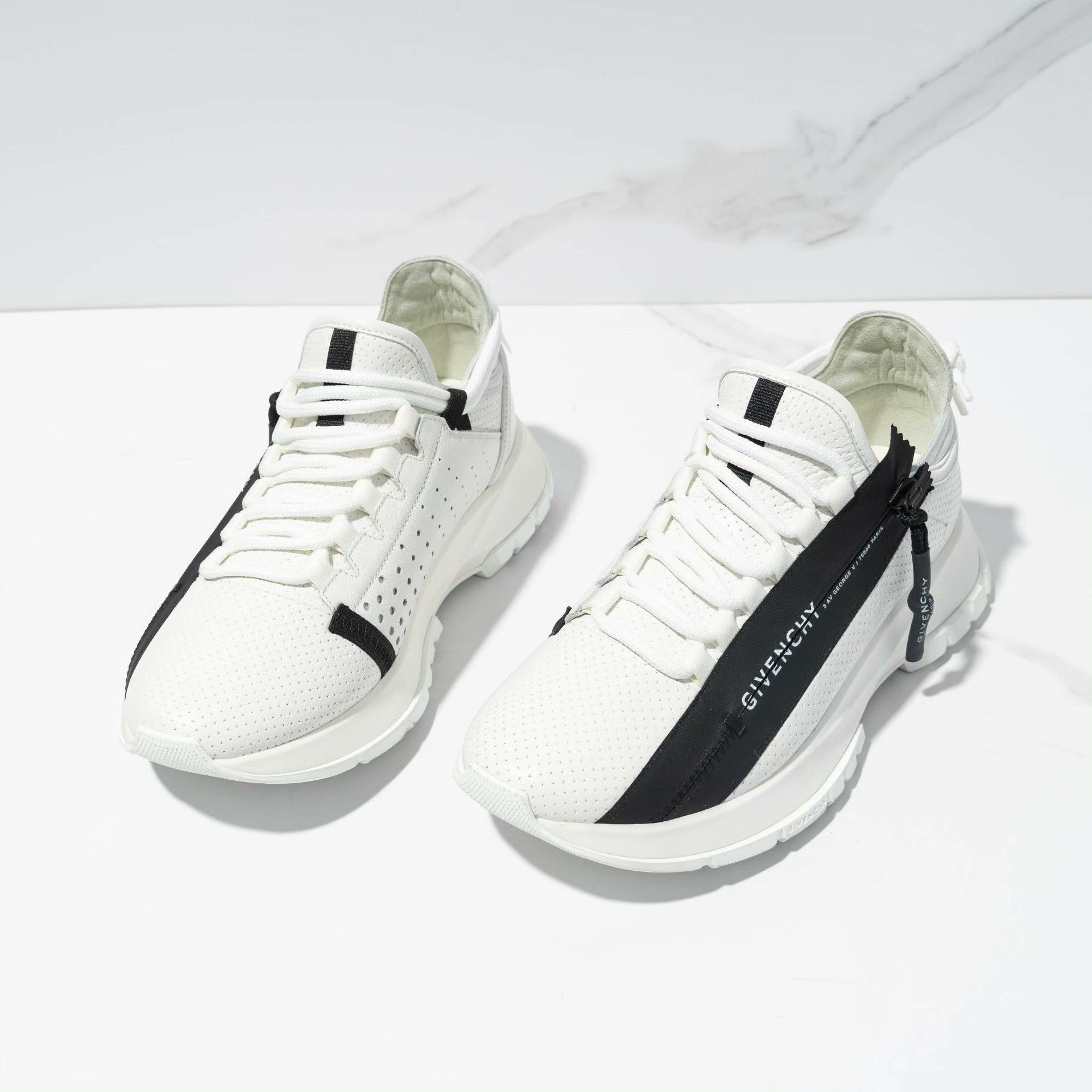Givenchy Givenchy Women's Logo Zip Casual Shoes Size US 5 / IT 35 - 2 Thumbnail