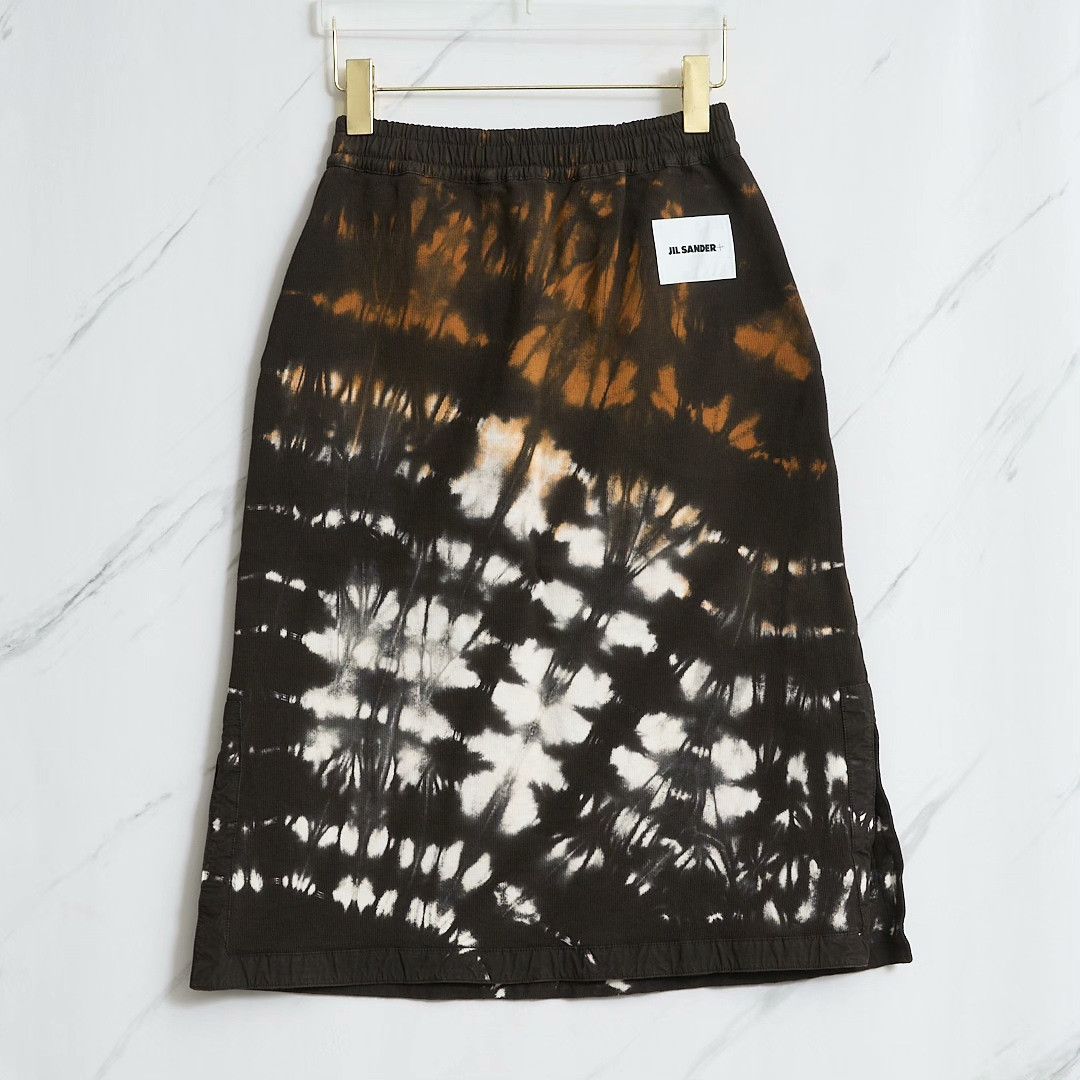 Jil Sander Jil Sander Women's Tie-Dye Drawstring Skirt Size 22" - 4 Thumbnail