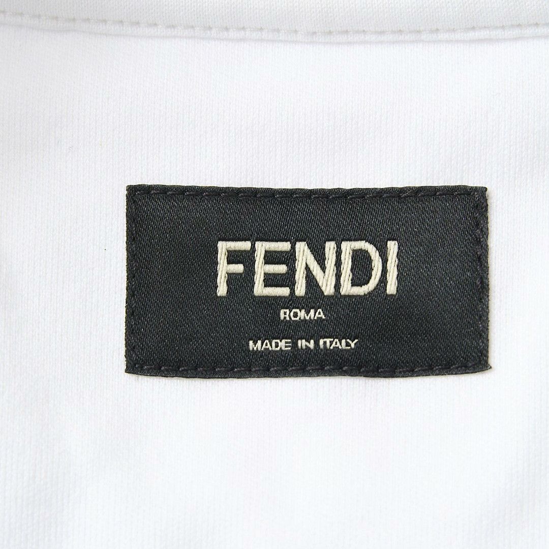 Fendi Fendi Men's Logo Print Crewneck T-Shirt Size US XL / EU 56 / 4 - 6 Thumbnail