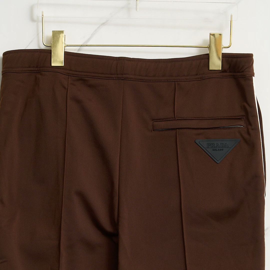 Prada Prada Men's Triangle Logo Straight Casual Pants Size US 32 / EU 48 - 5 Thumbnail