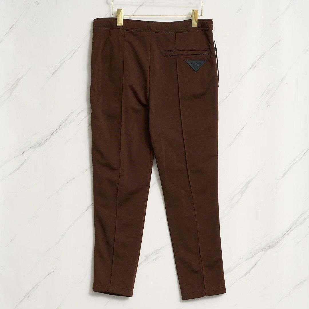 Prada Prada Men's Triangle Logo Straight Casual Pants Size US 32 / EU 48 - 4 Thumbnail