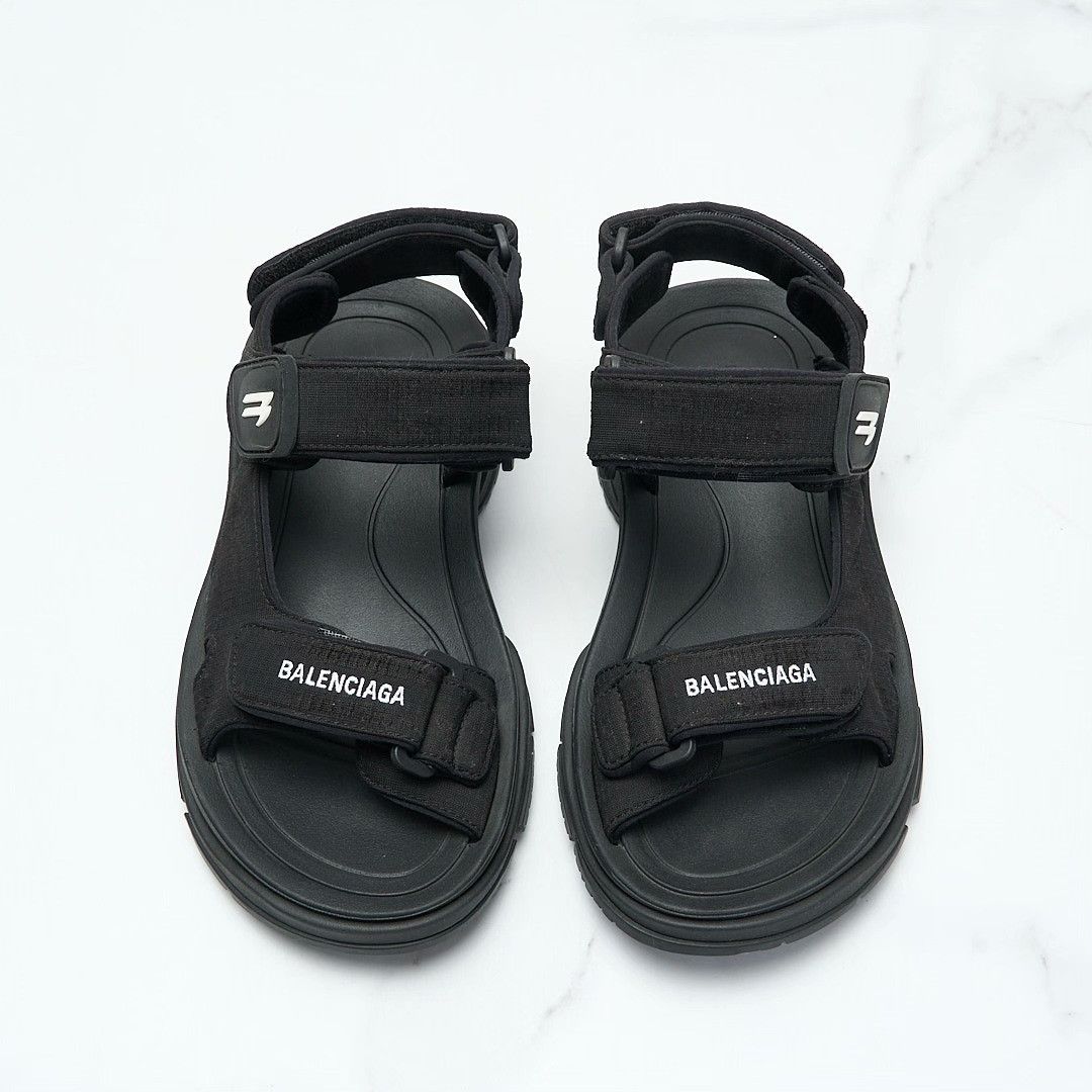 Balenciaga Balenciaga Women's Logo Sandals Size US 6 / IT 36 - 4 Thumbnail
