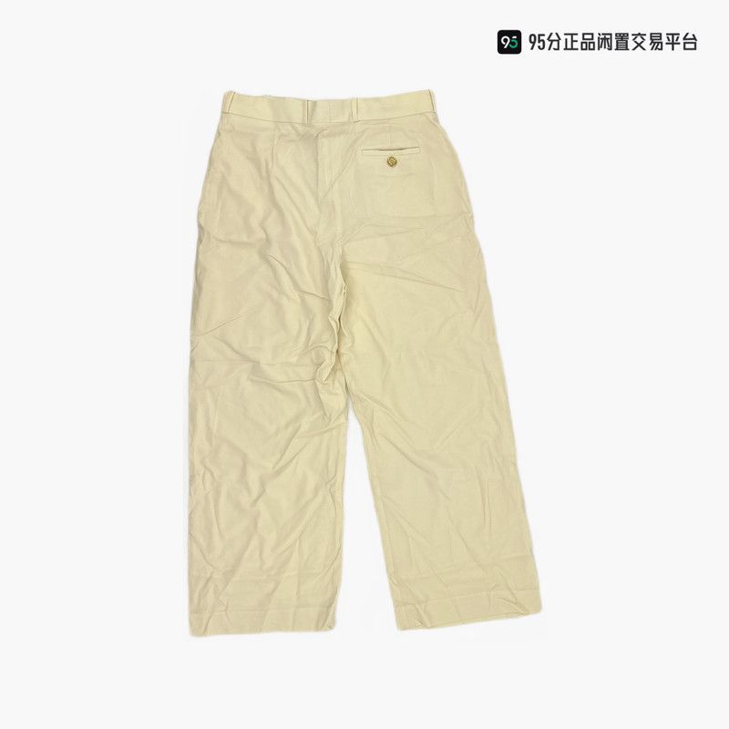 Loewe LOEWE Solid Loose Wide-Leg Casual Pants Size US 28 / EU 44 - 3 Thumbnail