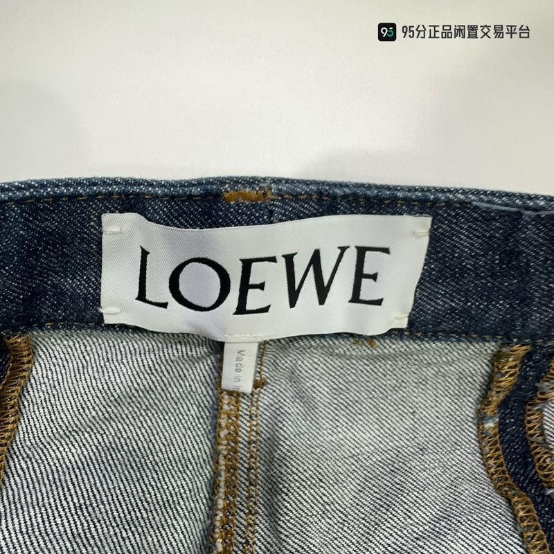 Loewe LOEWE SS23 Distressed Patchwork Casual Jeans Size US 34 / EU 50 - 2 Thumbnail