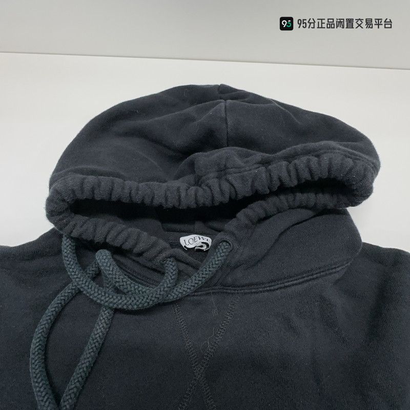 Loewe LOEWE FW22 Letter Logo Embroidered Loose Hoodie Size US L / EU 52-54 / 3 - 8 Thumbnail