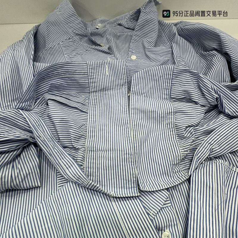 Loewe LOEWE Casual Single-Breasted Long-Sleeve Shirt Size US XXS / EU 40 - 4 Thumbnail