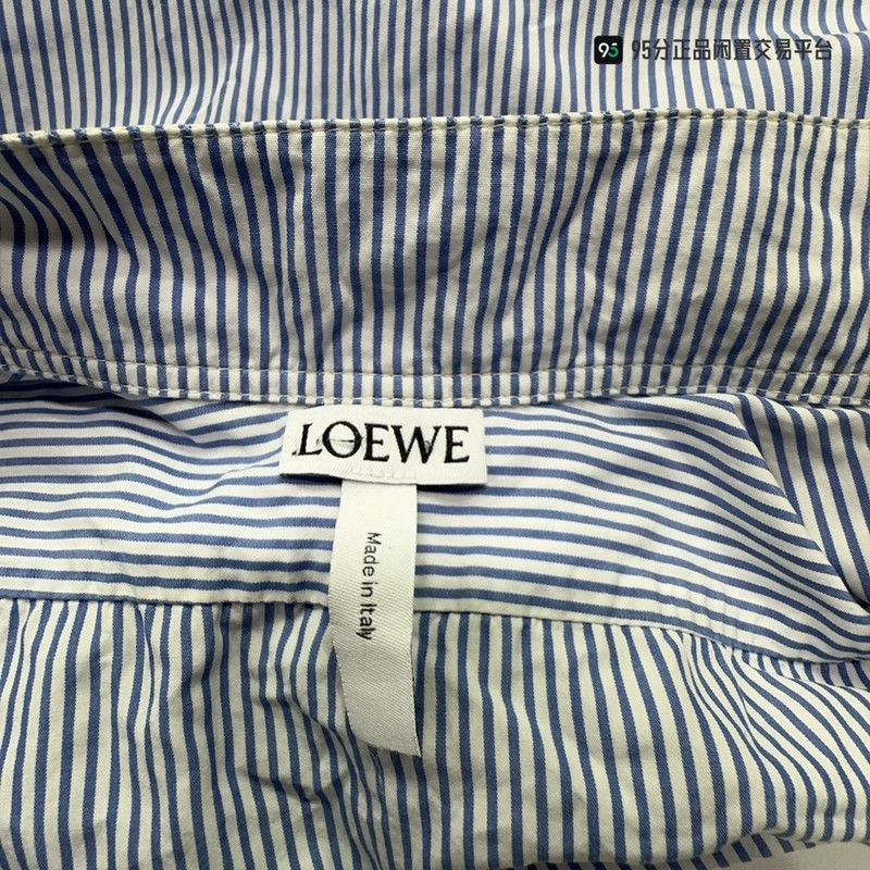 Loewe LOEWE Casual Single-Breasted Long-Sleeve Shirt Size US XXS / EU 40 - 2 Thumbnail