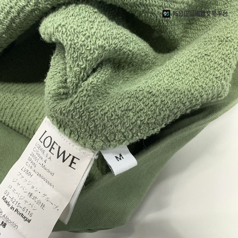 Loewe LOEWE Green Orange Embroidered Logo Sweatshirt Size US M / EU 48-50 / 2 - 2 Thumbnail