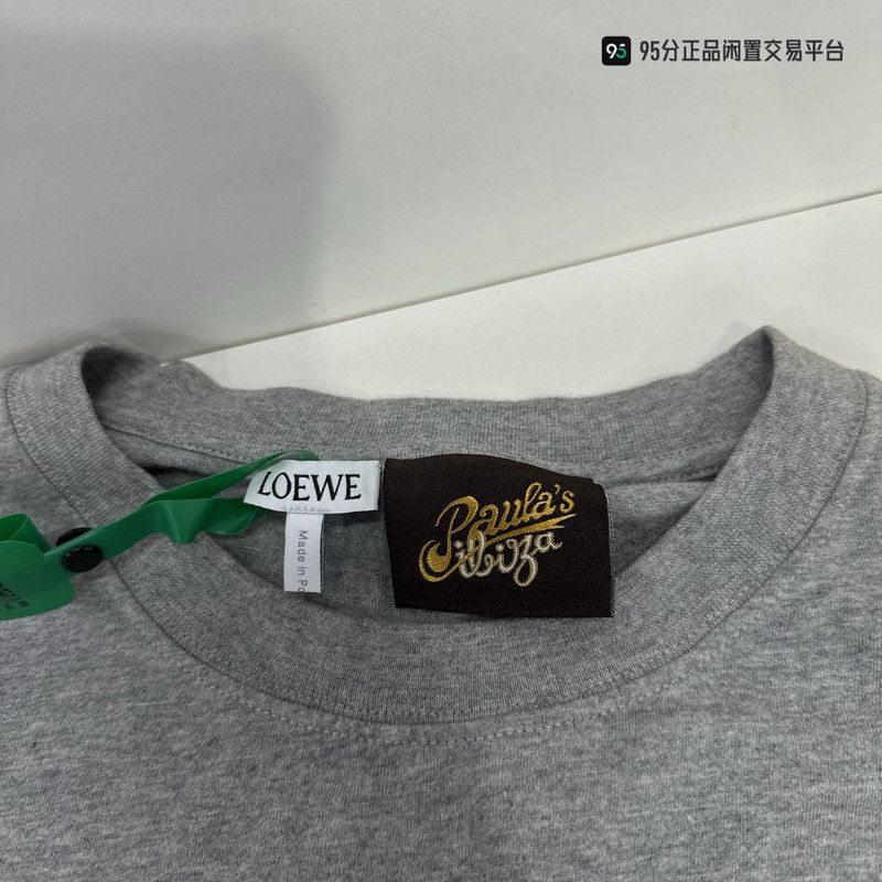 Loewe LOEWE FW21 Pattern Print Crew Neck Short Sleeve T-Shirt Size US M / EU 48-50 / 2 - 2 Thumbnail