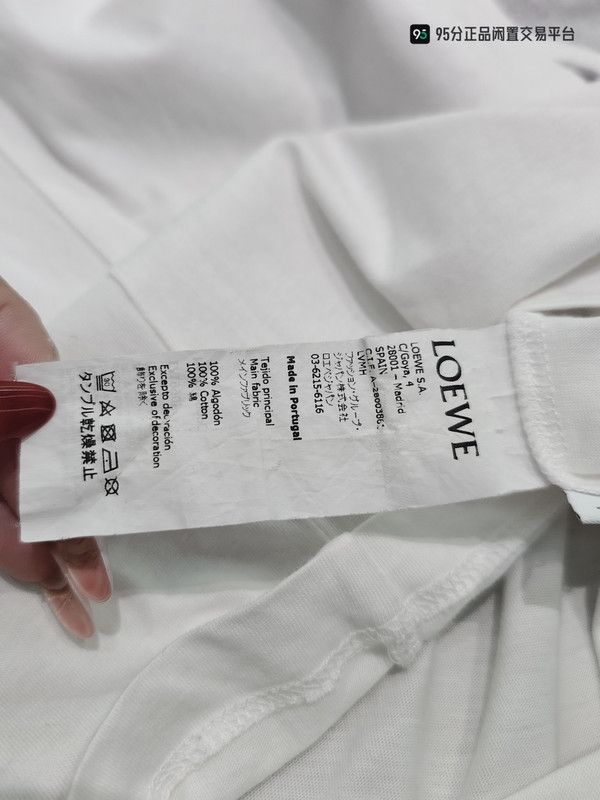Loewe LOEWE SS20 Ken Heyman Movie Print Cotton T-Shirt Size US S / EU 44-46 / 1 - 2 Thumbnail