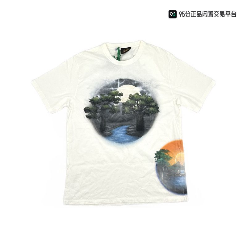 Loewe LOEWE FW21 Graphic Print Short Sleeve T-Shirt Size US XL / EU 56 / 4 - 2 Thumbnail